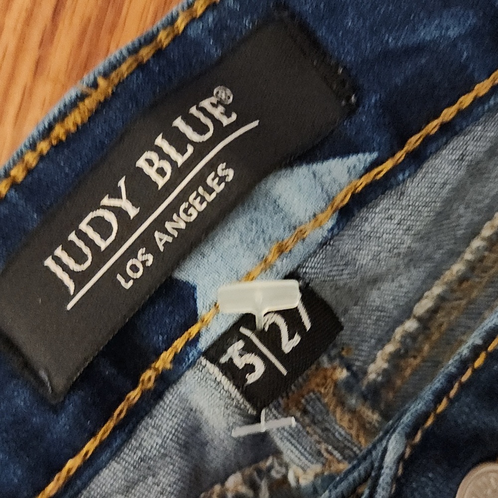 Judy blue super bell bottom jeans festival 5/27 stage coach - Picture 7 of 11